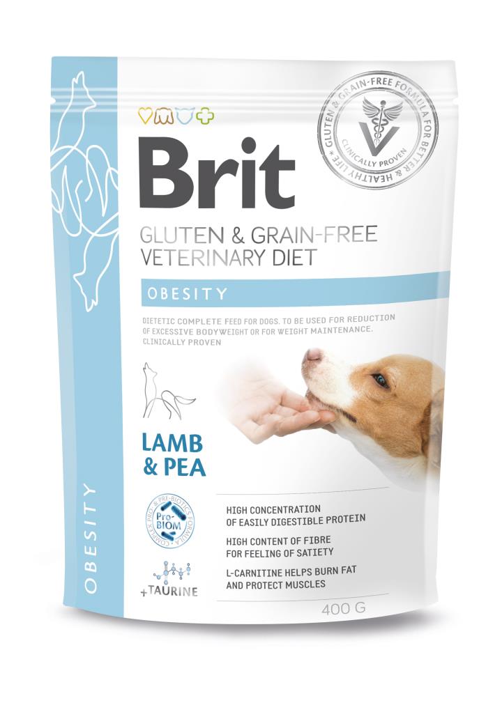 Brit Veterinary Diet Obesity Lamb & Pea för hundar