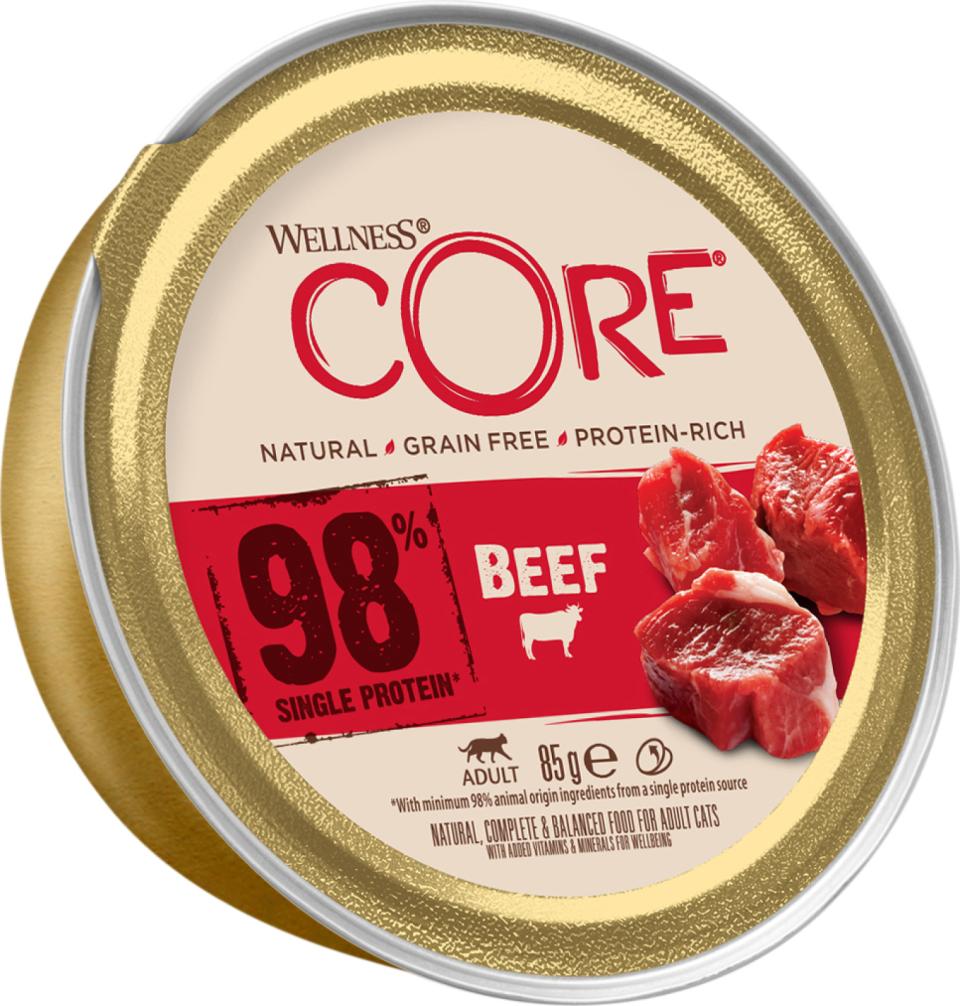 Core cat 98% beef för katter 85 g
