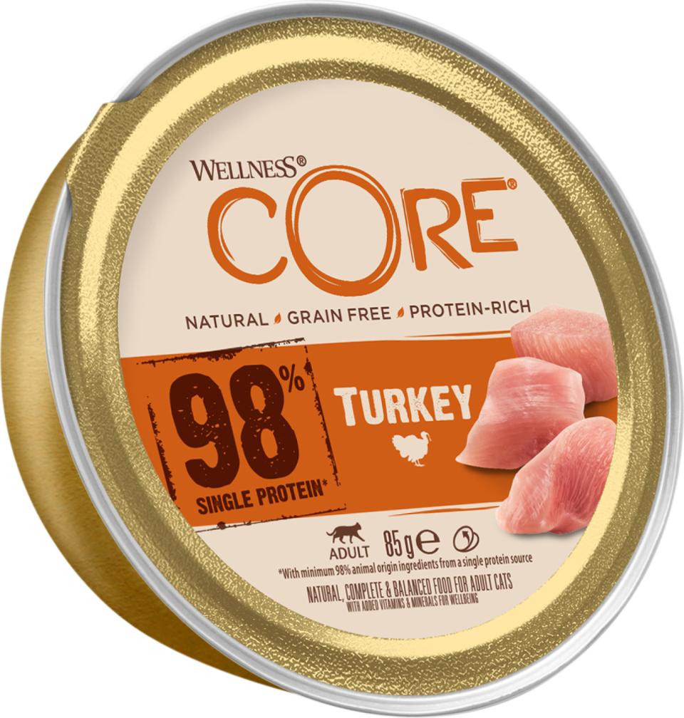 Core cat 98% turkey för katter 85 g