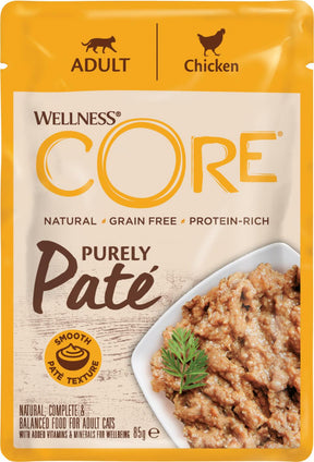 Core adult Purely Paté chicken för katter 85 g