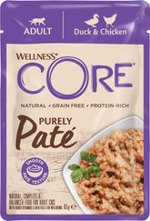 Core adult Purely Paté duck & chicken för katter 85 g