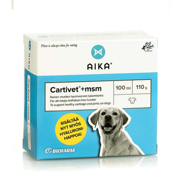 AIKA Cartivet+MSM koertele 100 tabletti
