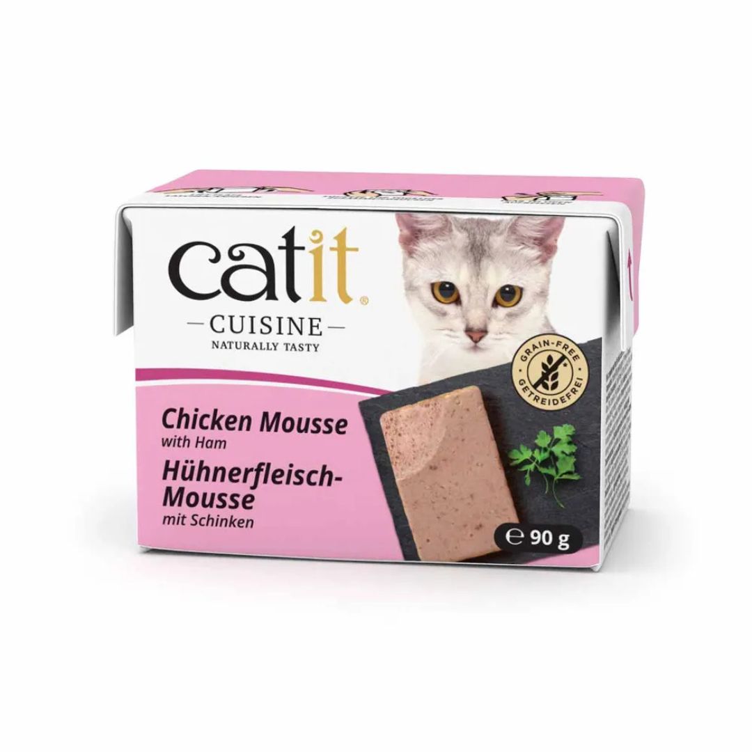  Catit Cuisine Mousse Chicken & Ham för katt 90 g