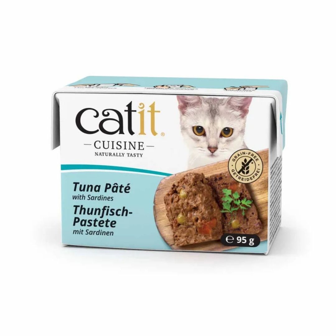 Catit Cuisine Pate Tuna & Sardines för katt 95 g