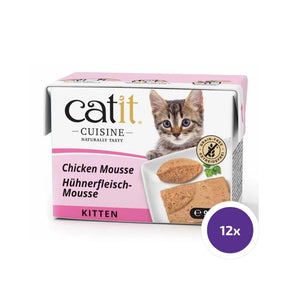 Catit Cuisine Kittenmousse Chicken för katt 12 x 90 g FLERPACK