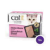Catit Cuisine Mousse Chicken & Ham för katt 12 x 90 g FLERPACK