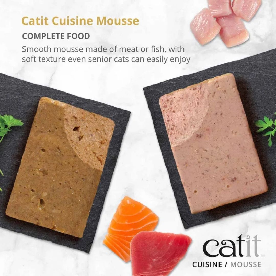  Catit Cuisine Mousse Chicken & Ham för katt 90 g