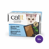 Catit Cuisine Mousse Tuna & Salmon för katt 12 x 90 g FLERPACK