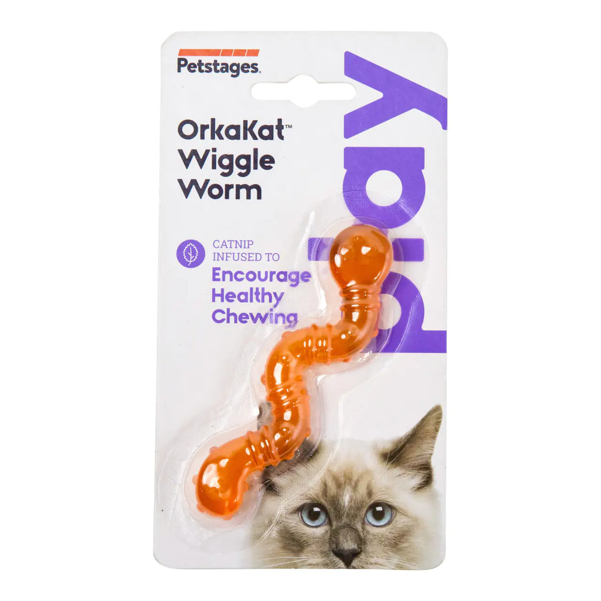 Petstages OrkaKat Wiggle Worm för katter