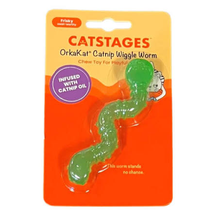 Petstages OrkaKat Wiggle Worm för katter