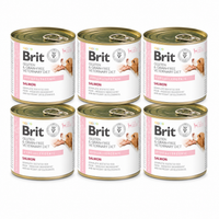 Brit Veterinary Diet Hypoallergenic Salmon för hundar 6 x 200 g