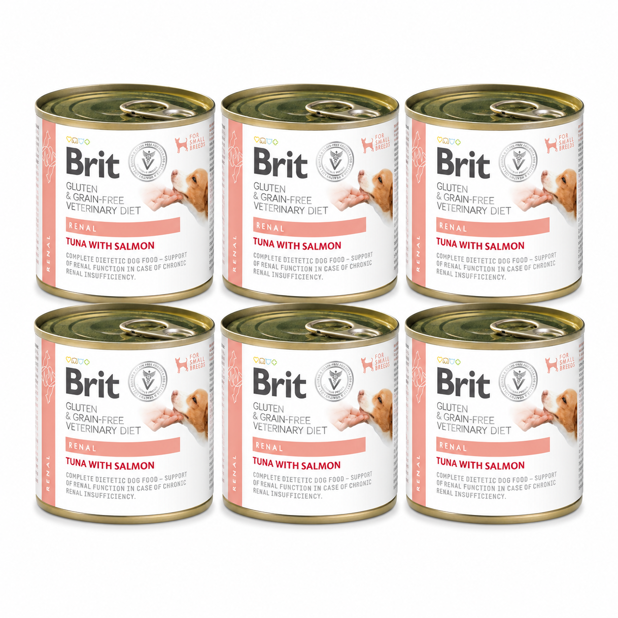 Brit Veterinary Diet Renal Tuna & Salmon för hundar 6 x 200 g