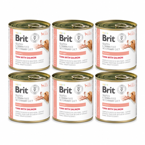 Brit Veterinary Diet Renal Tuna & Salmon för hundar 6 x 200 g