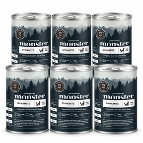 Monster Dog Adult Dynamite Chicken 6 x 400 g