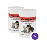 Chemeyes-K Kalimutillskott för Katt och Hund 2 x 100 Kapslar