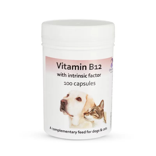 Chemeyes vitamin B12 + intrinsic factor för hundar och katter 100 kapslar