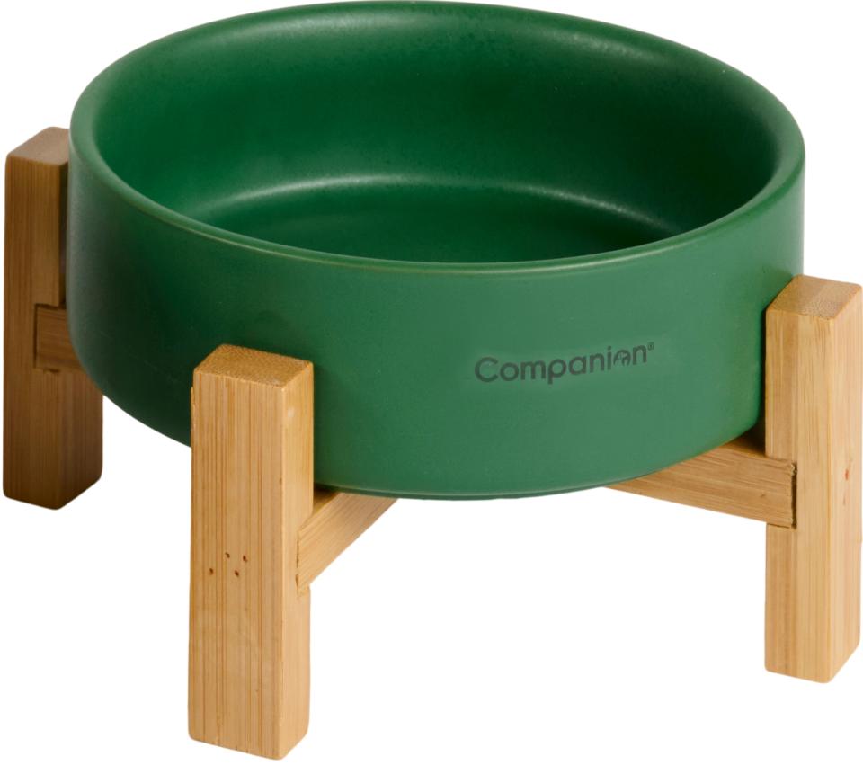 Companion keramikskål med ställ