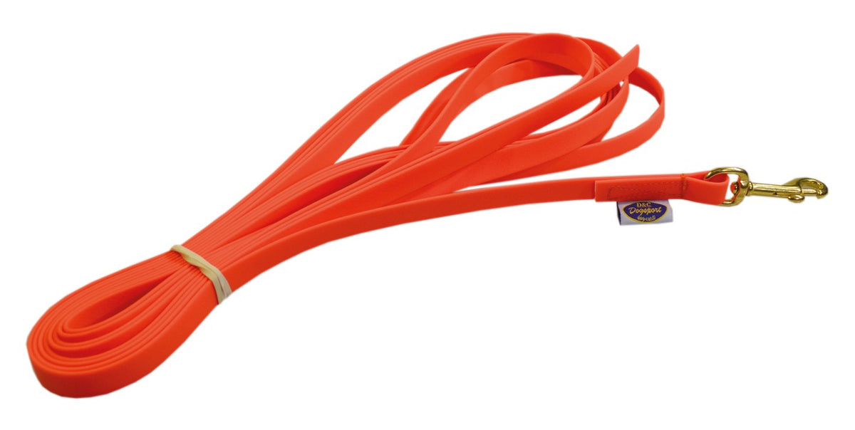 D&C Spårlina i PVC 6 m orange
