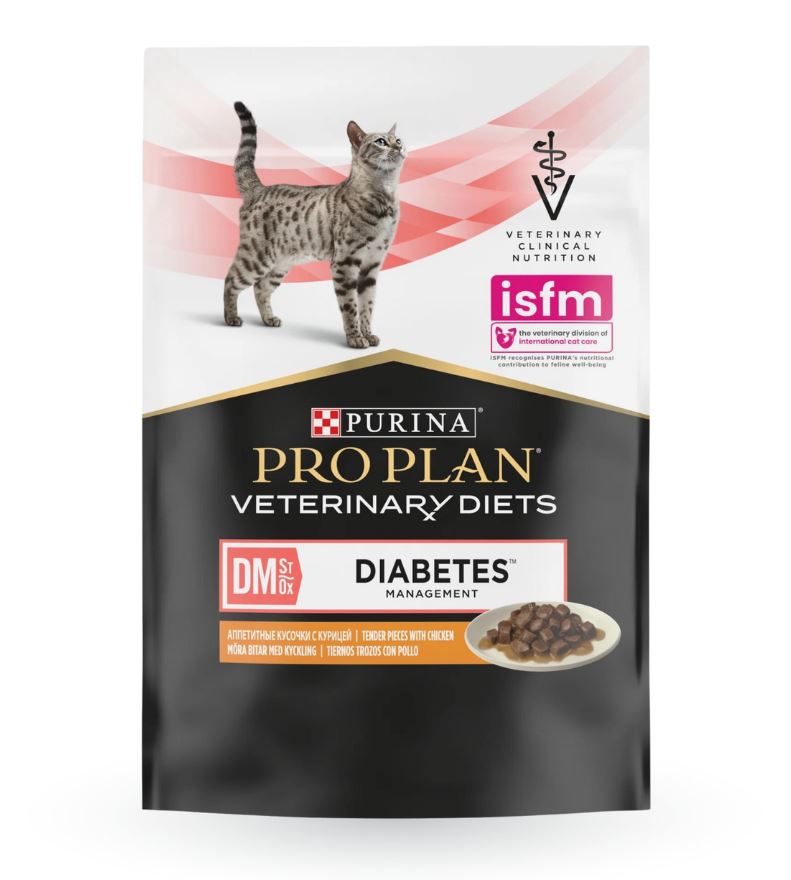 Purina Pro Plan Veterinary Diets DM Diabetes Management Kattfoder 85 g