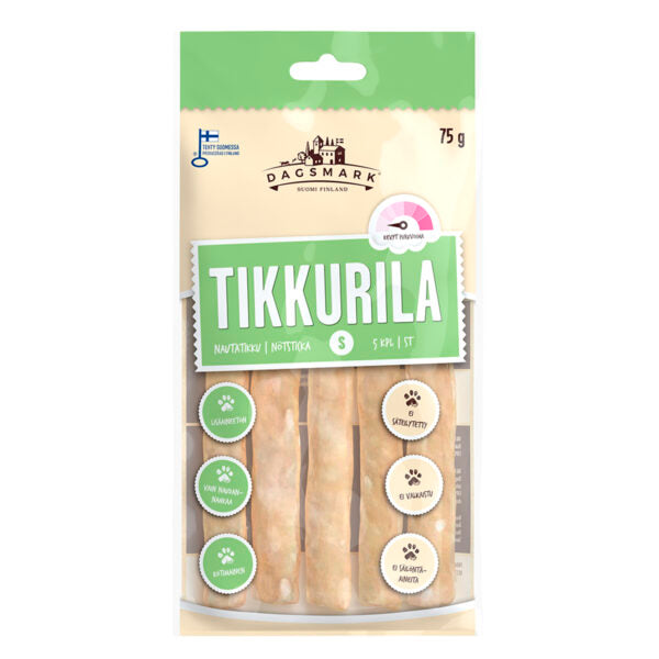 Dagsmark Tikkurila nötsticka S 75 g för hundar