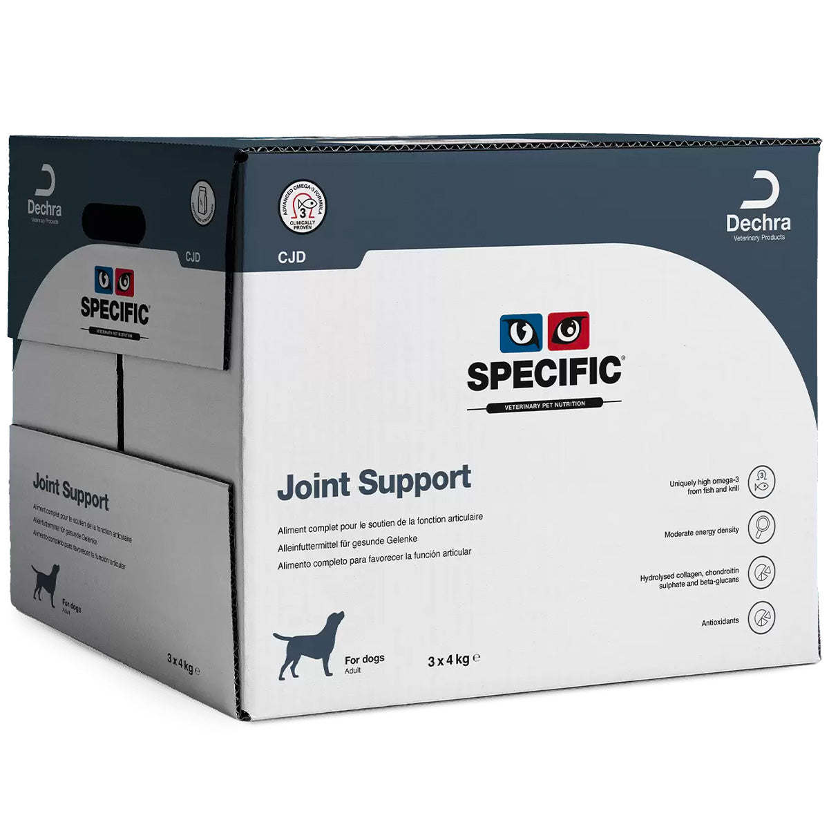SPECIFIC Joint Support kuivtoit koertele, 3 × 4 kg SÄÄSTUPAKK.