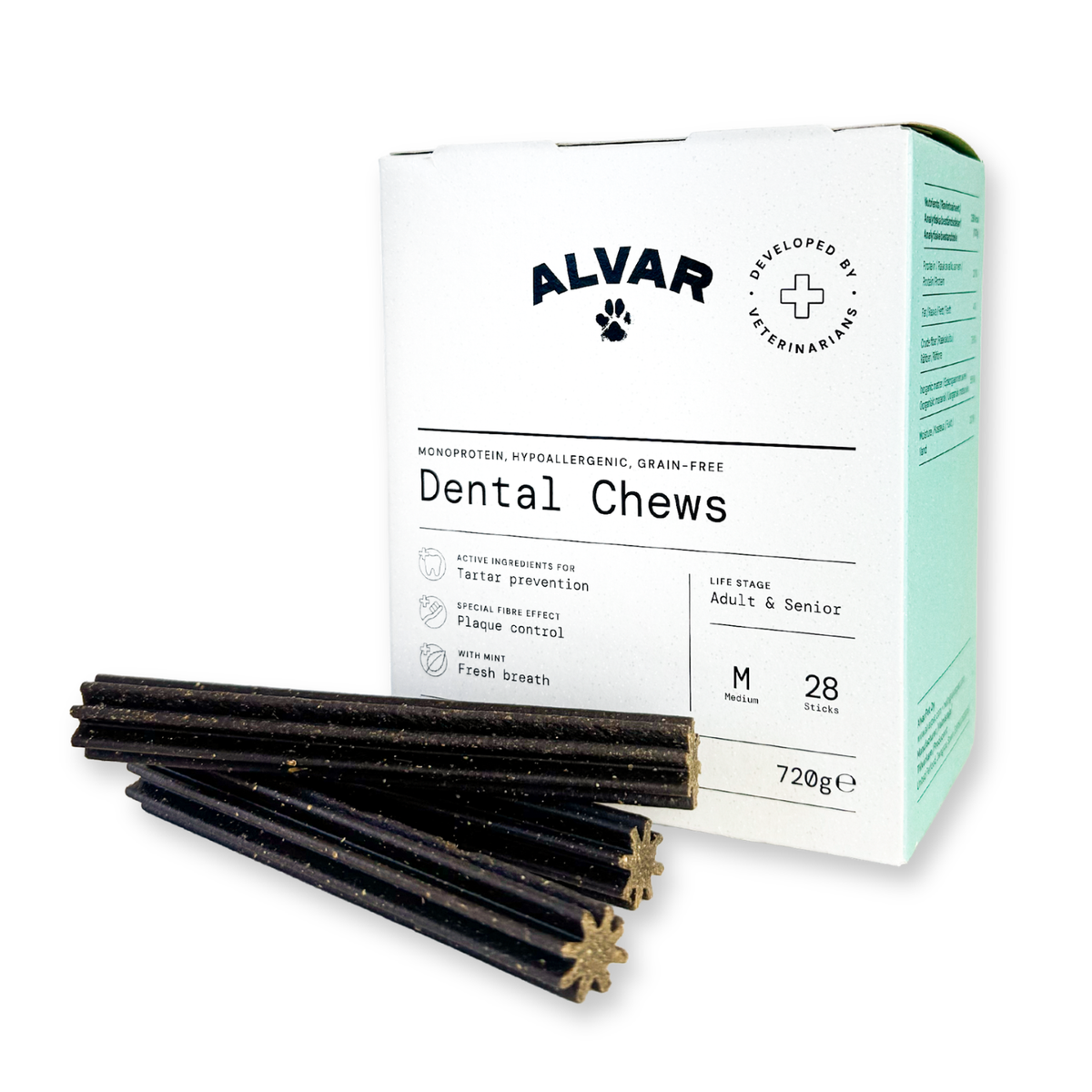 Alvar Pet Dental Chews tuggben