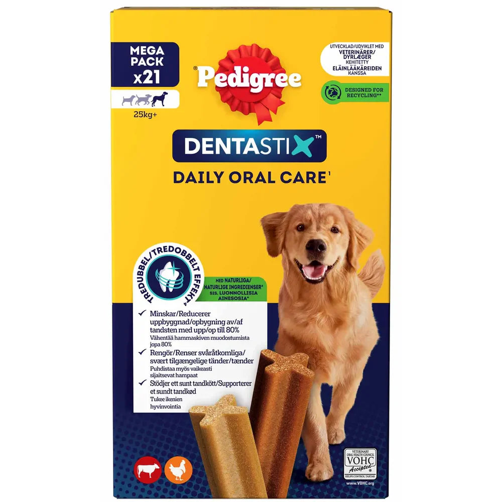 Pedigree Dentastix L för hundar över 25 kg 21 st
