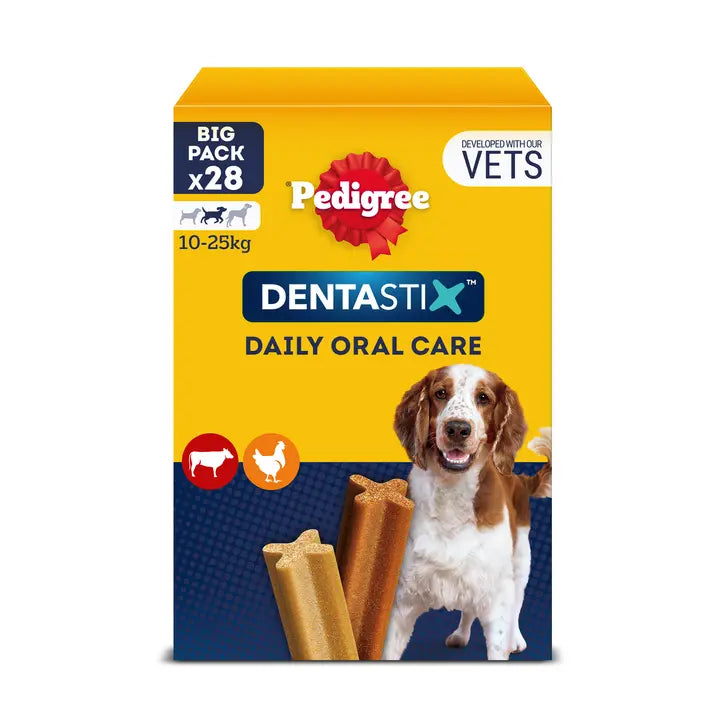 Pedigree Dentastix M 10–25 kg för hundar