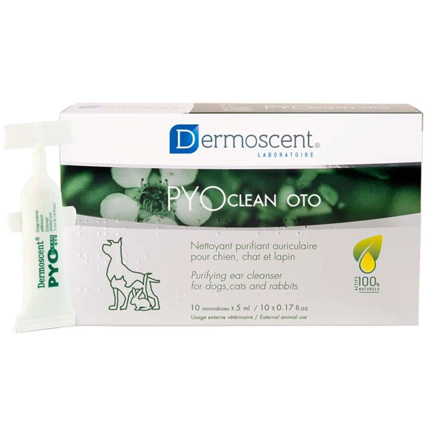 Dermoscent PYOclean Oto for pets 10 x 5 ml