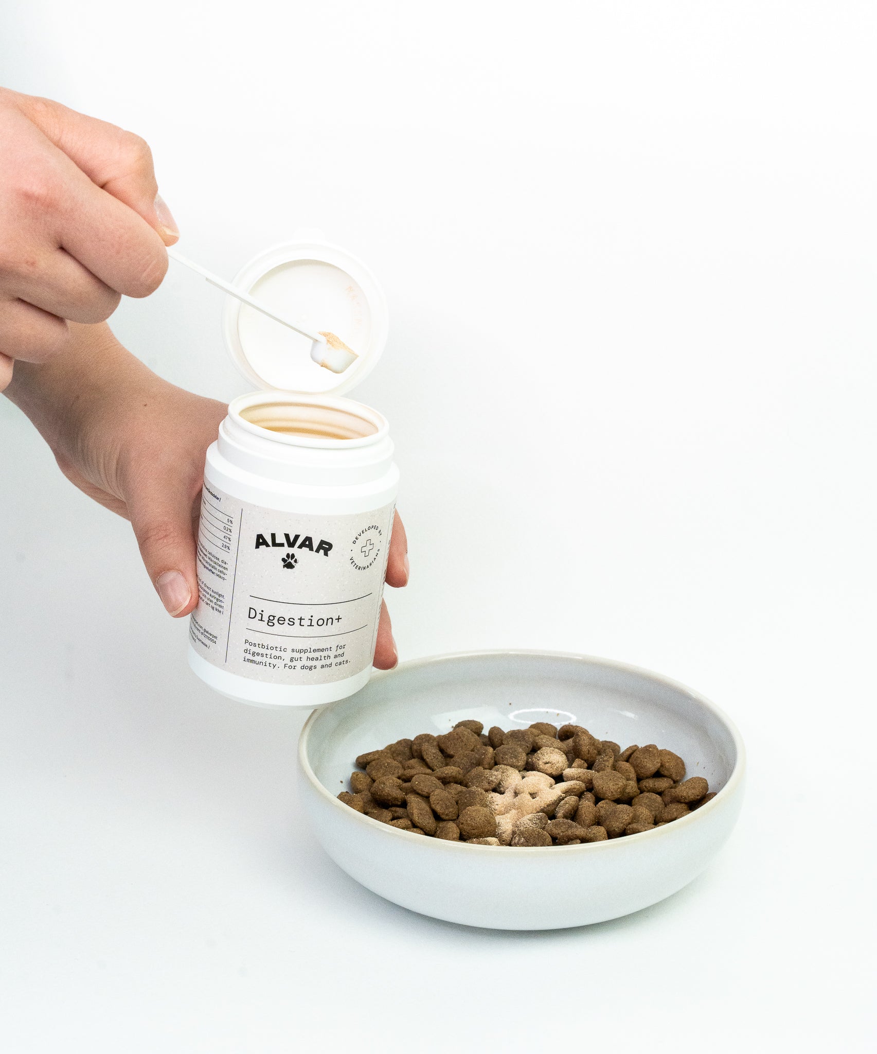 Alvar Pet Digestion+ tillskott för hund och katt 100 g