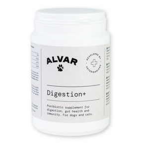 Alvar Pet Digestion+ tillskott för hund och katt 100 g