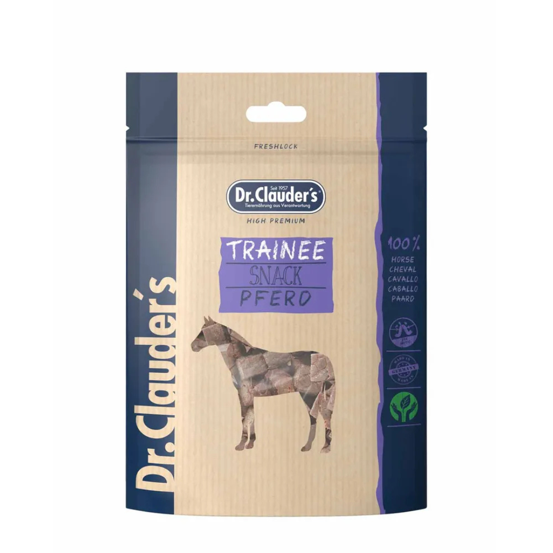 Dr. Clauder’s Trainee Snack Horse 80 g for dogs and cats