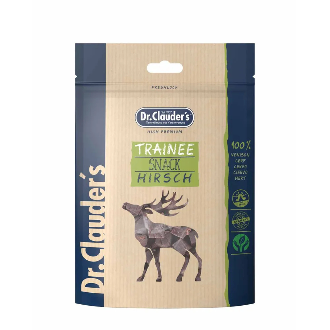 Dr. Clauder’s Trainee Snack Venison 80 g for dogs and cats