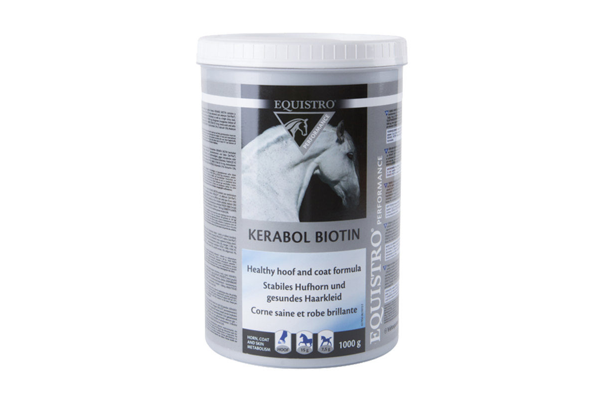 Equistro Kerabol Biotin för hästar 1 kg
