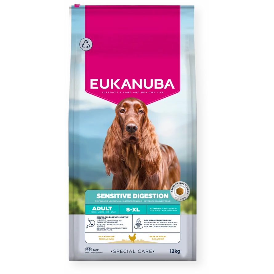 Eukanuba Special Care Sensitive Digestion Adult dry food for dogs 12 kg
