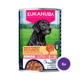 Eukanuba wet food senior turkey with carrots för hund 6 x 400 g FLERPACK