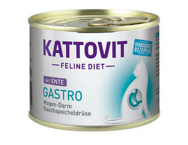Kattovit Gastro Duck for Cats 12 x 185 g