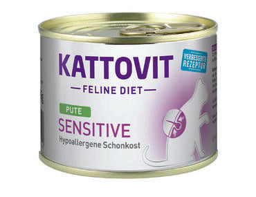 Kattovit Sensitive Turkey for Cats 185 g
