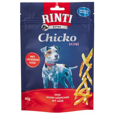 Rinti Extra Chicko Mini Kyckling & Ost för hundar 80 g
