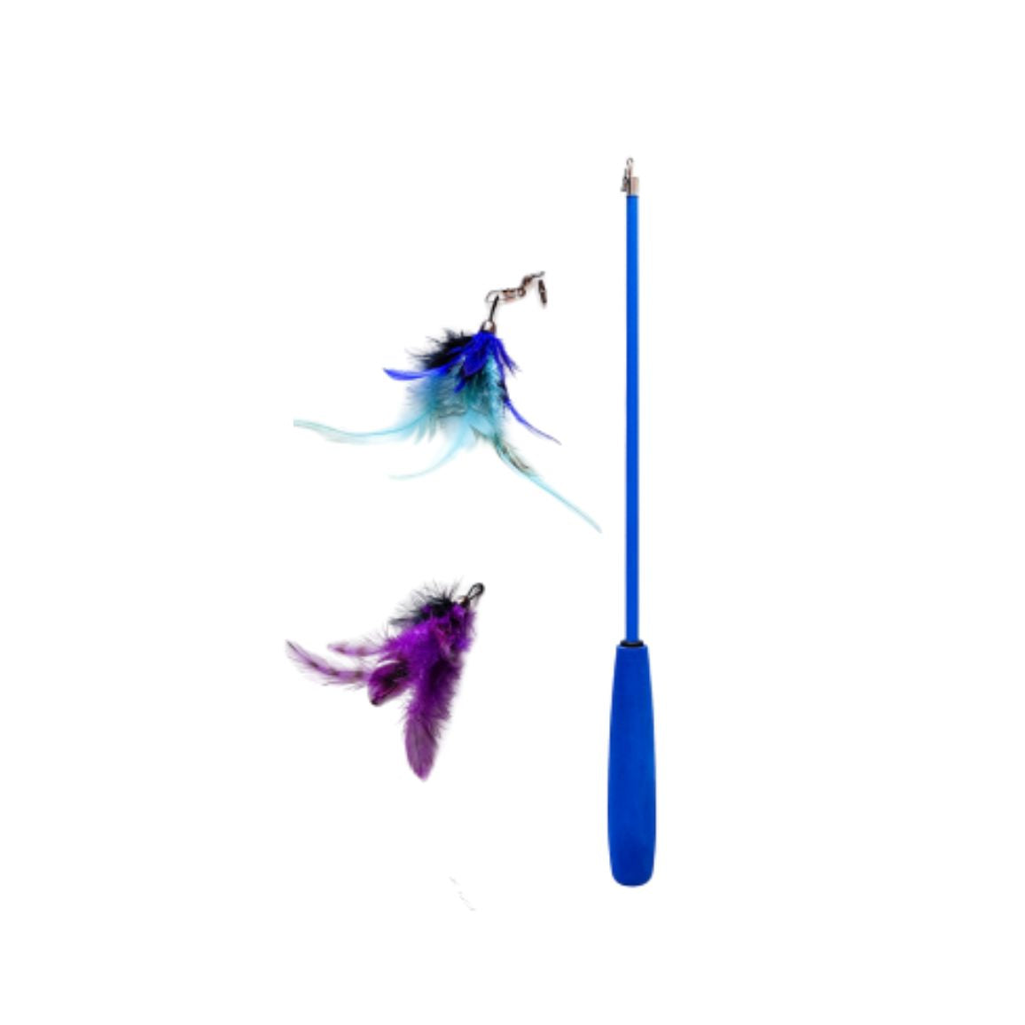 Yugie Toys Kattspö 99 cm med 2 Feathery-beten