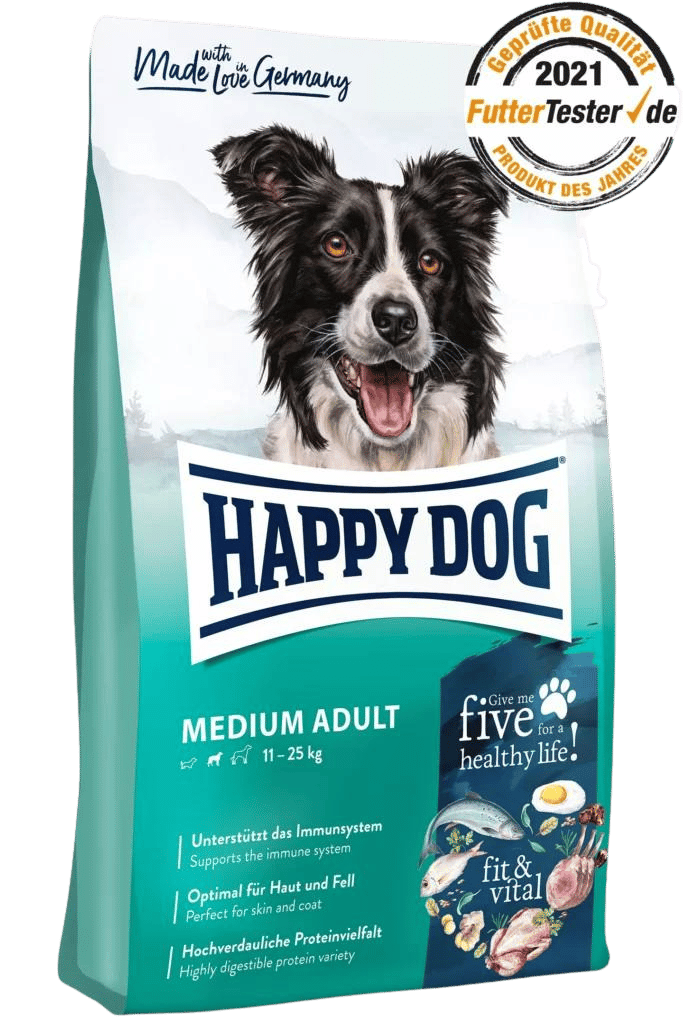 Happy Dog Fit&Vital Medium Adult 12 kg för hundar