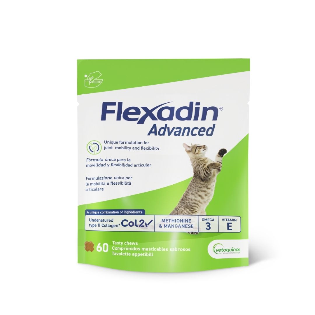 Flexadin Advanced för katt 30 tuggtabletter