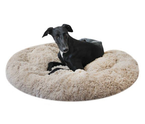 Brava Fluffy lugnande bädd beige storlek M