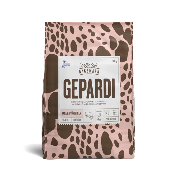 Dagsmark Gepardi Kitten Mini Kibble 500 g