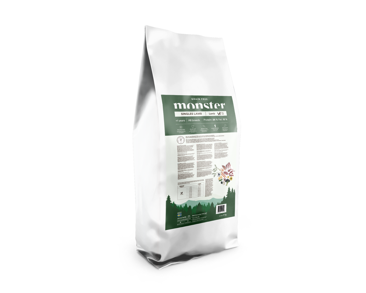 Monster Dog Grain Free Singles Lamb