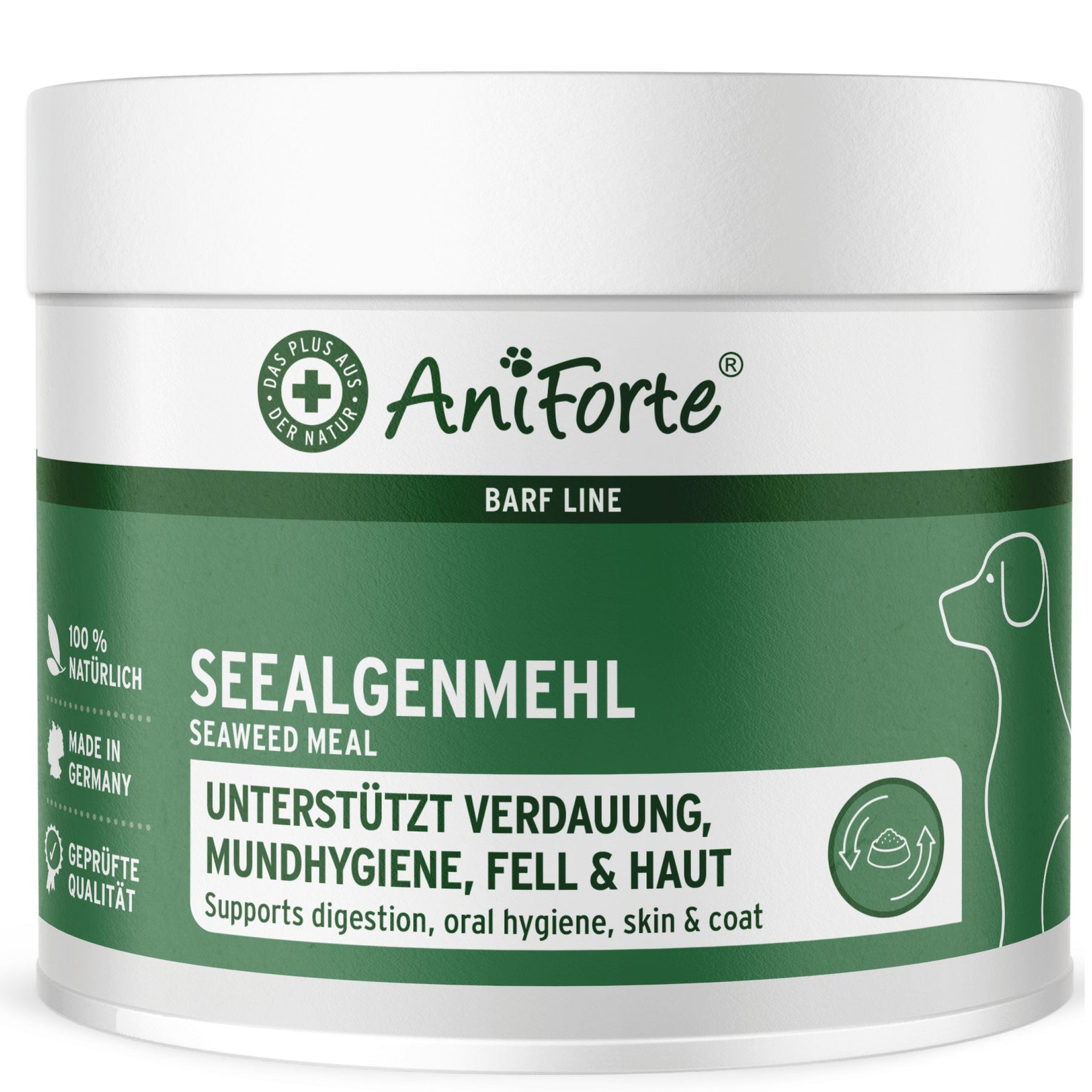AniForte BARF-Line Seaweed Meal tillskott för hundar 250 g