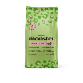 Monster Cat Grain Free Adult Turkey-Chicken