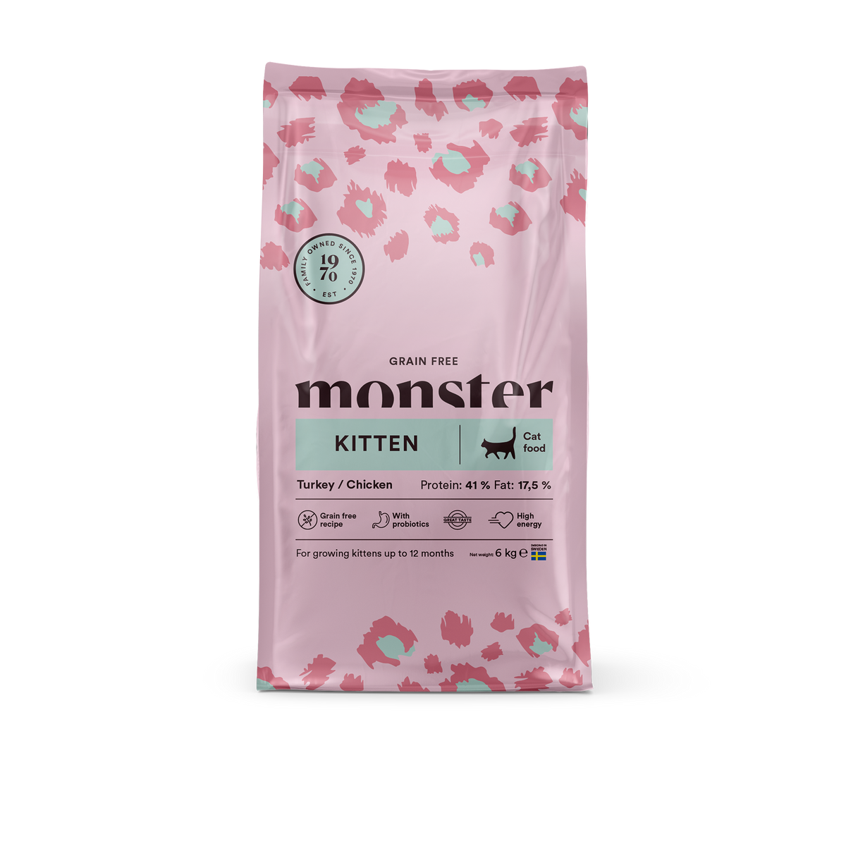 Monster Cat Grain Free Kitten Turkey-Chicken