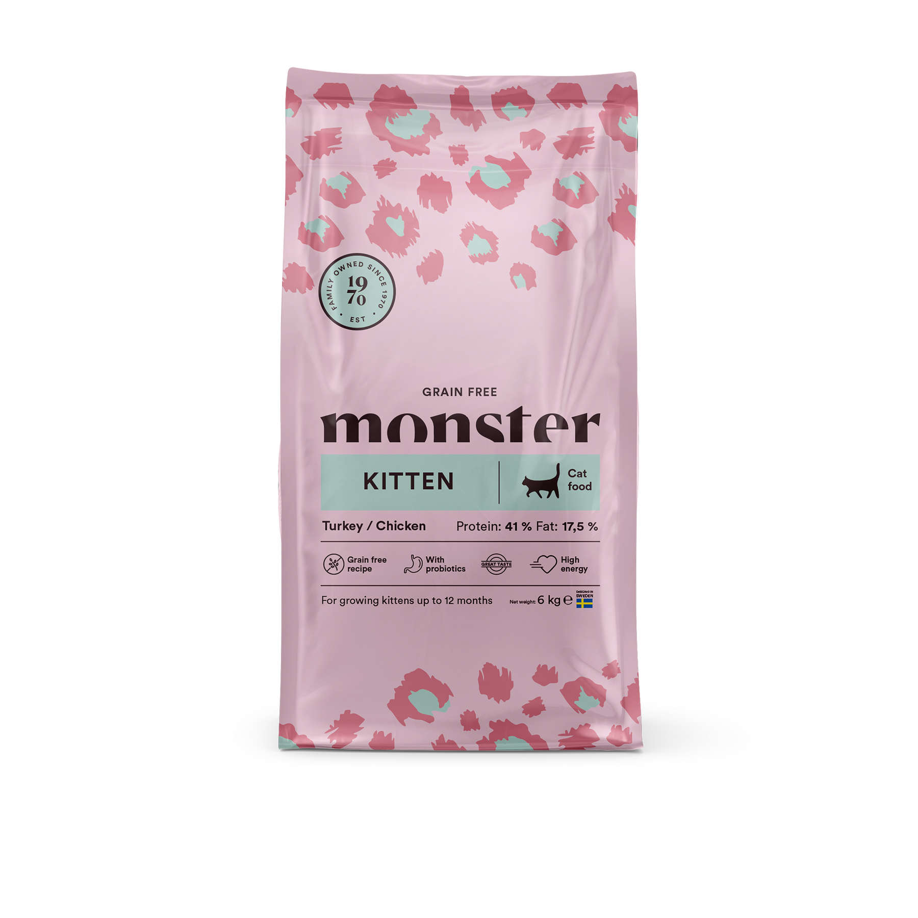 Monster Cat Grain Free Kitten Turkey-Chicken
