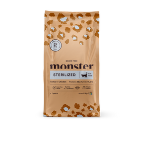 Monster Cat Grain Free Sterilized Turkey-Chicken